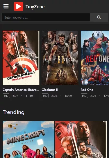 Tinyzone apk for android tv