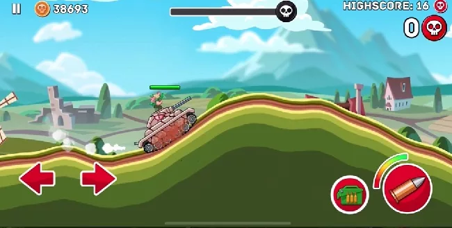 Hills of Steel apk download dlc