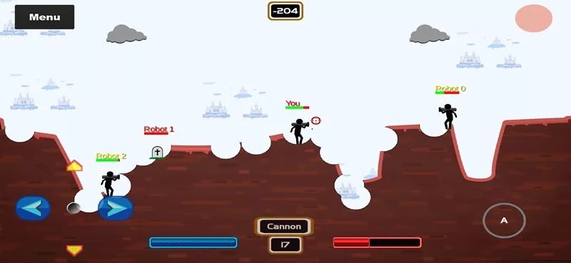 Stickman Cannon war apk download